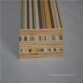 Wood Grain Melamine Paper Face Blockboard Core Wood